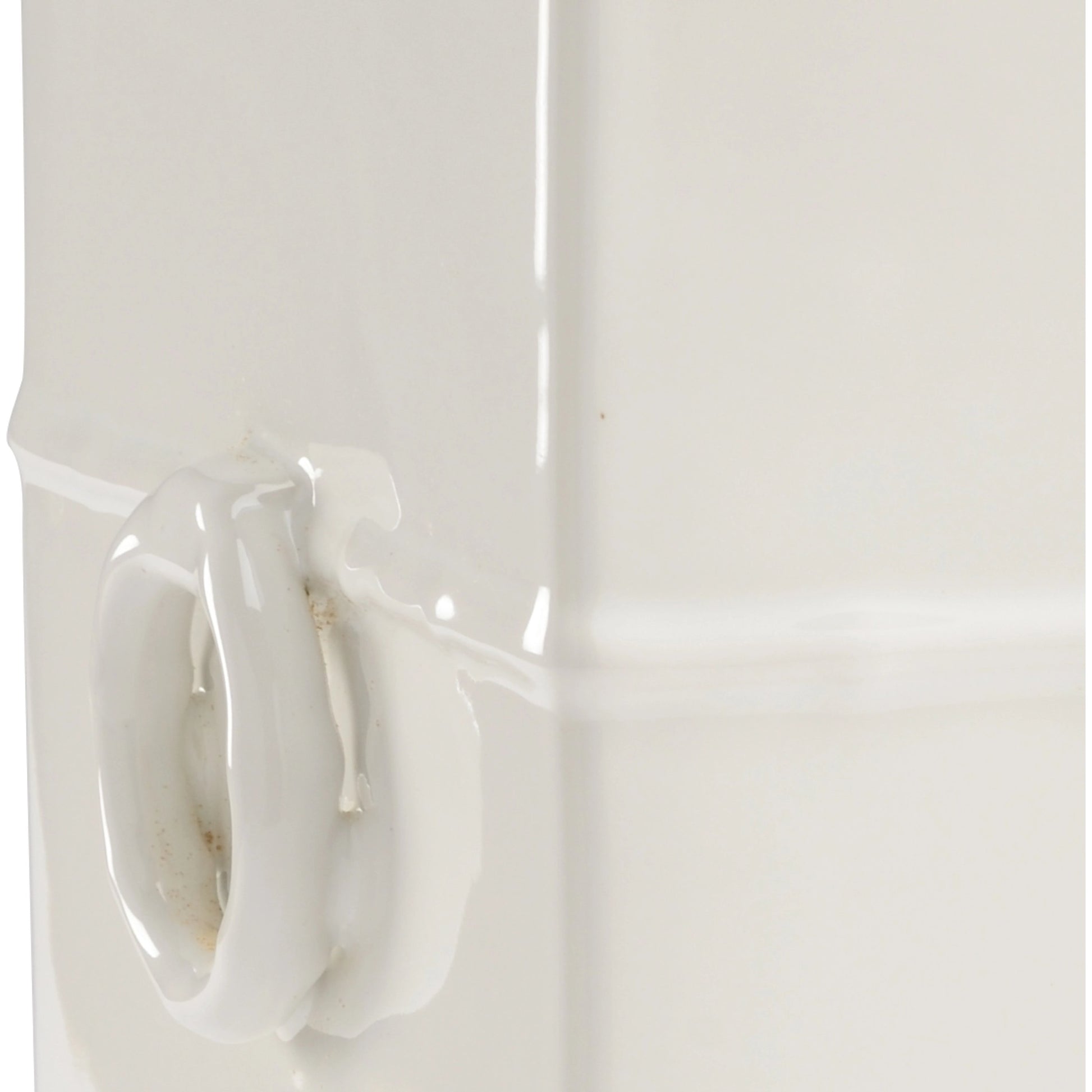 Greek Key Vase by Chelsea House in off white glaze. Made from off white glaze in a eclectic & global style.