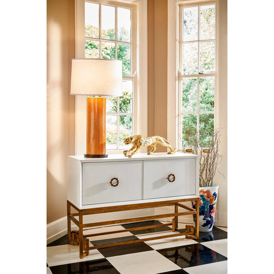 Leopard by Chelsea House in old gold. Made from old gold finish in a eclectic & global style.