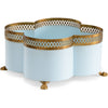 Light Blue, Antique Gold