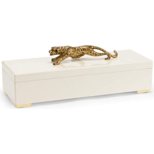 Cheetah Box by Chelsea House. Made from unique in a eclectic & global style.
