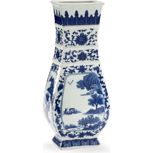 Londonderry Vase by Chelsea House in hand painted. Made from unique in a eclectic & global style.