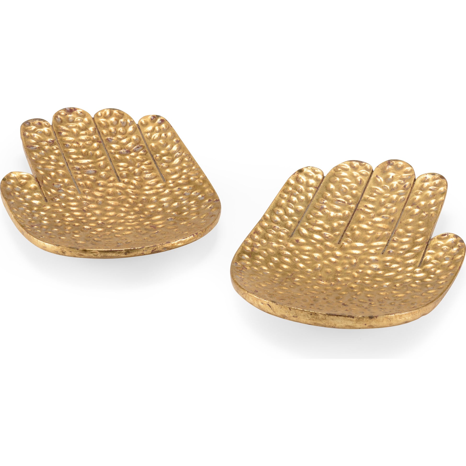 Hands (Set of 2) by Chelsea House in antique silver. Made from antique silver finish in a eclectic & global style.