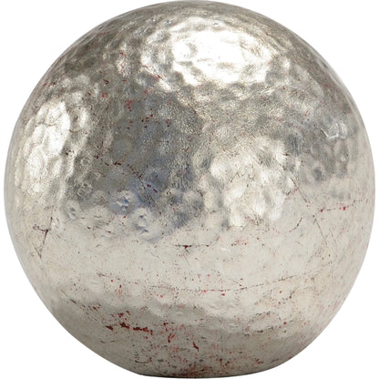 Hammered Ball by Chelsea House in gold leaf. Made from gold leaf finish in a eclectic & global style.