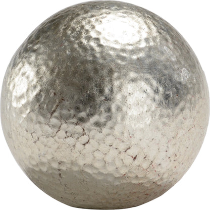 Hammered Ball by Chelsea House in gold leaf. Made from gold leaf finish in a eclectic & global style.