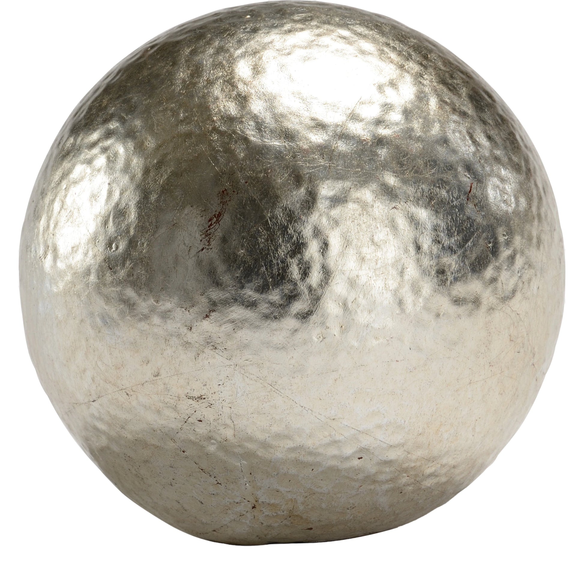 Hammered Ball by Chelsea House in gold leaf. Made from gold leaf finish in a eclectic & global style.