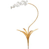 White, Antique Gold Leaf / Large