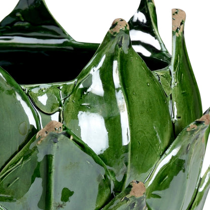 Leaf Vase by Chelsea House. Made from porcelain in a traditional style.