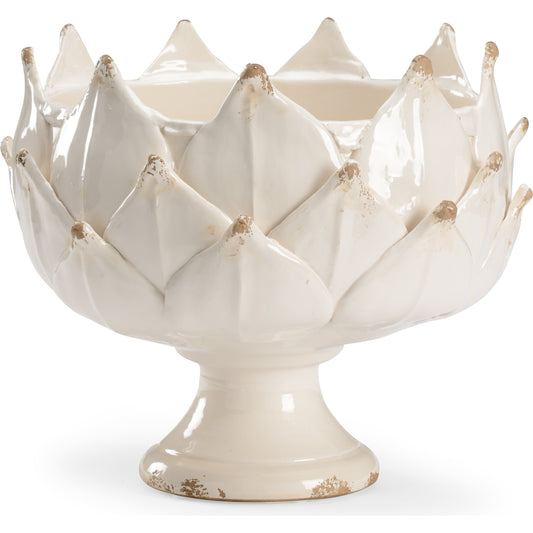 Leaf Vase by Chelsea House. Made from porcelain in a traditional style.