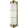 Aged Brass / 3.25" x 15", White