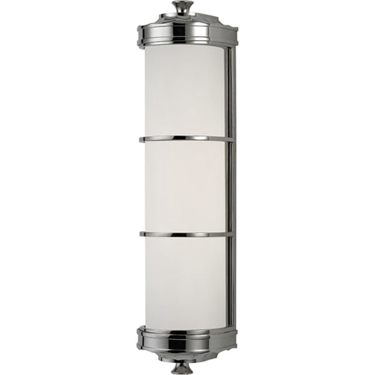 Albany Wall Sconce by Hudson Valley. Made from steel in a transitional style.