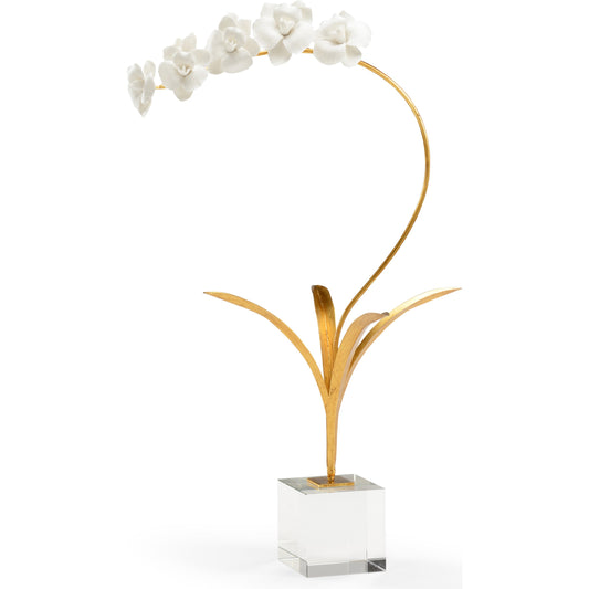 Orchid in Stand by Chelsea House. Made from unique in a coastal style.