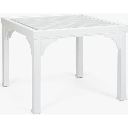 Bolton Game Table by Chelsea House in white. Made from wood in a modern style.