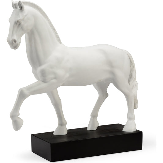 Horse Accent by Chelsea House in white, black. Made from composite in a eclectic & global style.