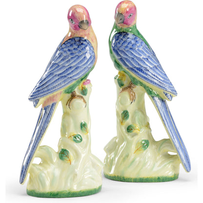 Porcelain Birds (Set of 2) by Chelsea House in hand painted. Made from porcleian in a coastal style.