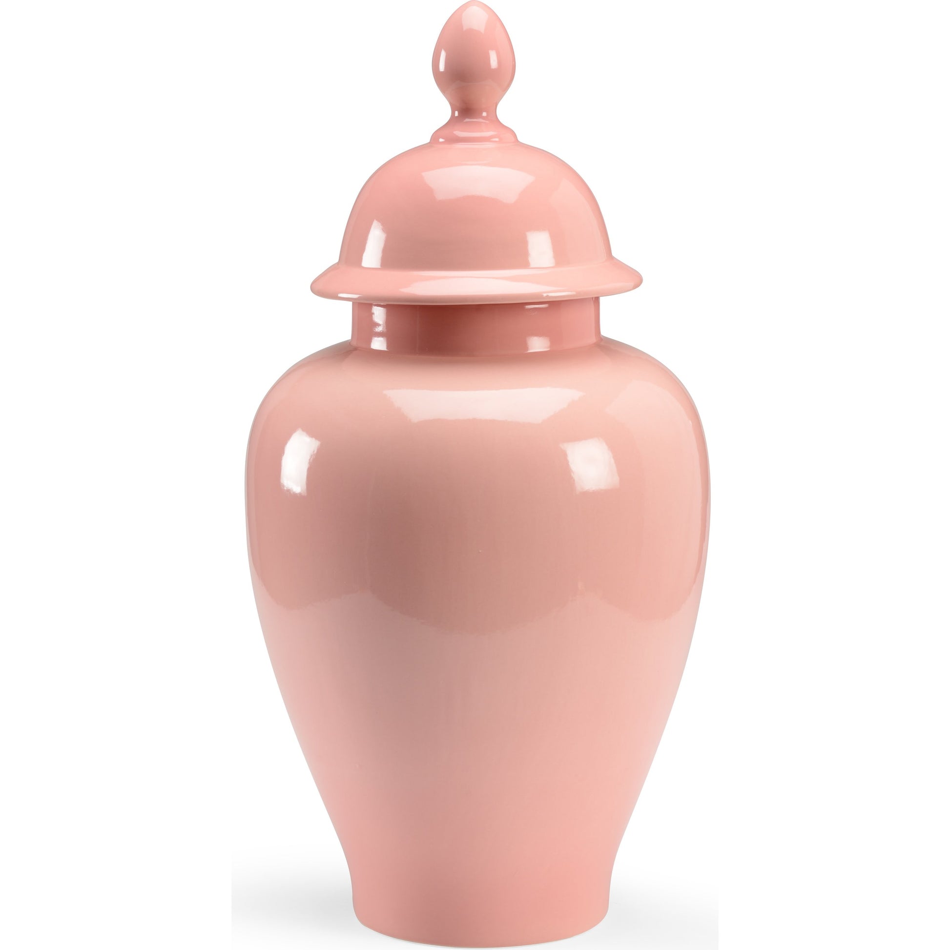 Holland Urn by Chelsea House in baby blue glaze. Made from porcelain in a transitional style.