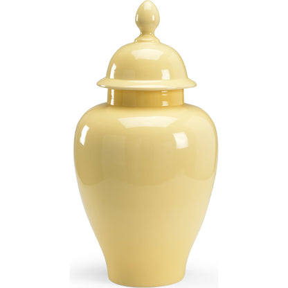 Holland Urn by Chelsea House in baby blue glaze. Made from porcelain in a transitional style.