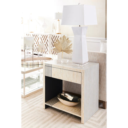 Tidewater Chest by Chelsea House in white, antique. Made from wood in a modern style.