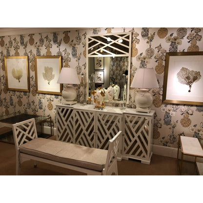 Tidewater Chest by Chelsea House in white, antique. Made from wood in a modern style.