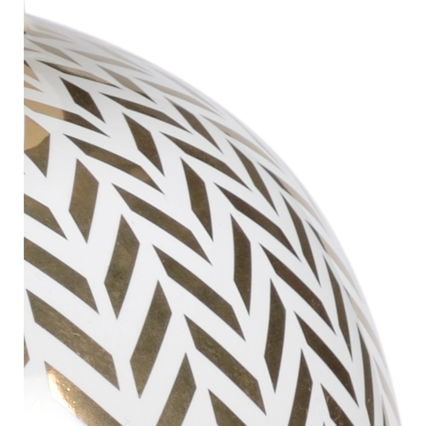 003 SR-382947 | Closeup | Herringbone Covered Urn by Chelsea House. Made from unique in a transitional style.