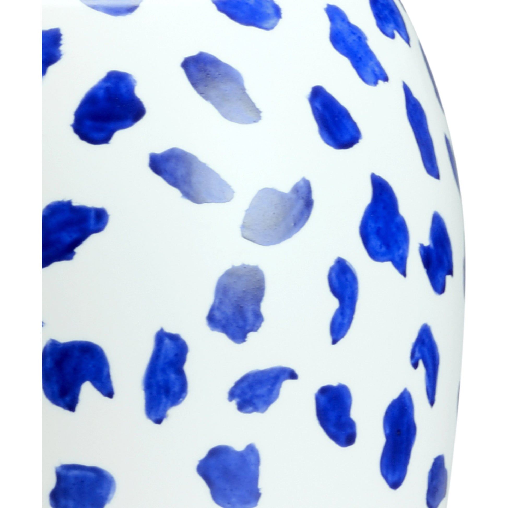 Osaka Vase by Chelsea House in matte white glaze. Made from ceramic in a modern style.
