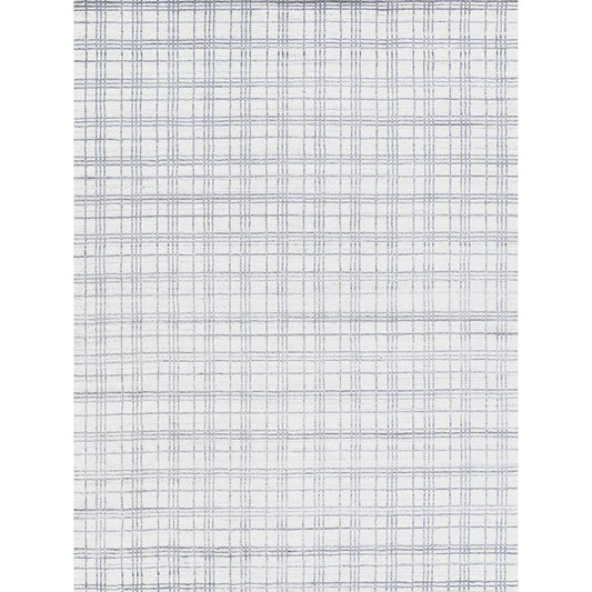 Fairbanks Rug - White, Light Silver, Gray by Exquisite Rugs in white/light silver/gray. Made from unique in a unique style.