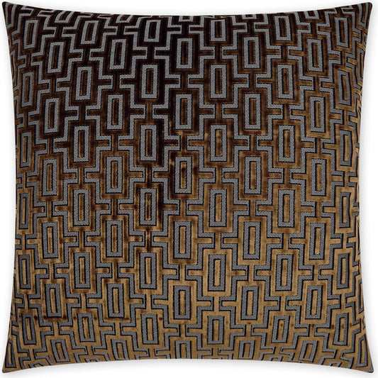 Bergman Pillow by DV Kap Home. Made from 71% polyester, 29% viscose in a modern style.