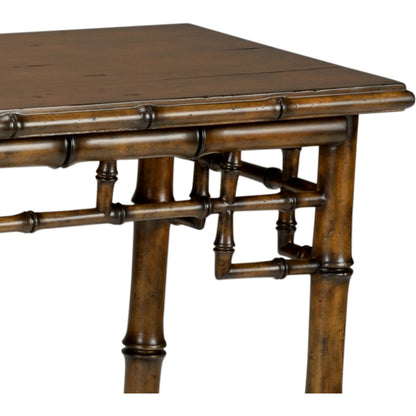 Bamboo Console by Chelsea House in walnut. Made from wood in a eclectic & global style.
