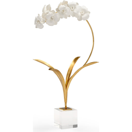 Orchid in Stand by Chelsea House. Made from unique in a coastal style.