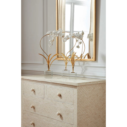 Orchid in Stand by Chelsea House. Made from unique in a coastal style.