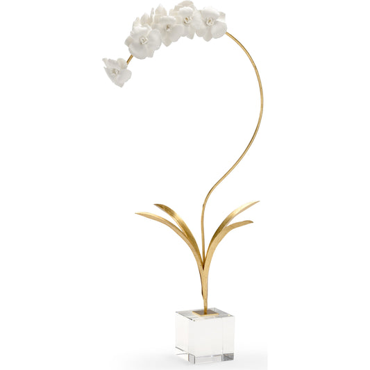 Orchid in Stand by Chelsea House. Made from unique in a coastal style.