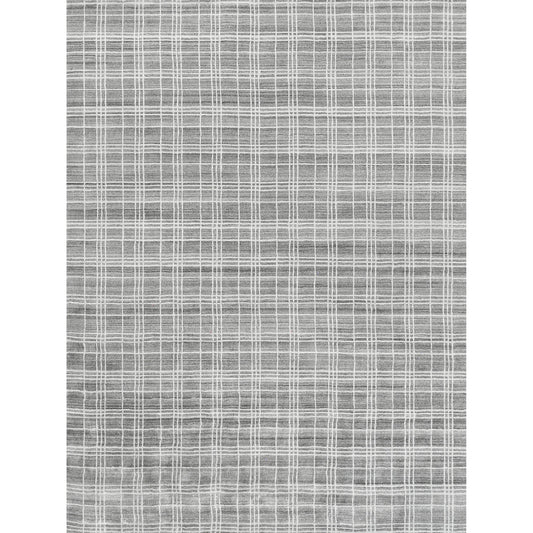 Fairbanks Rug - Silver, White by Exquisite Rugs in silver/white. Made from unique in a unique style.