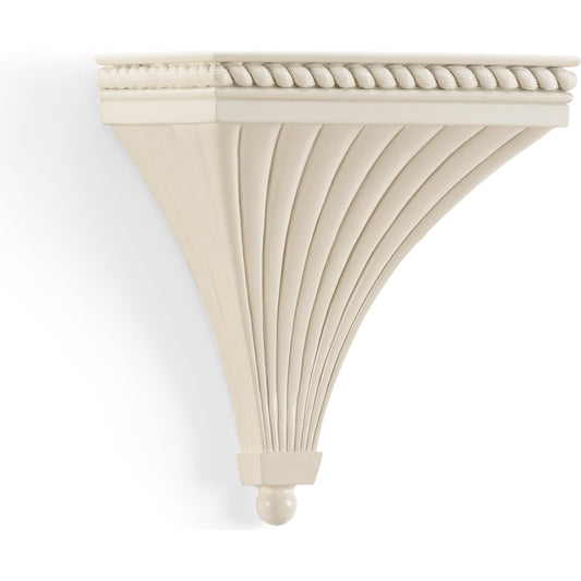 Regal Bracket by Chelsea House in off white. Made from composite in a cottage & farmhouse style.