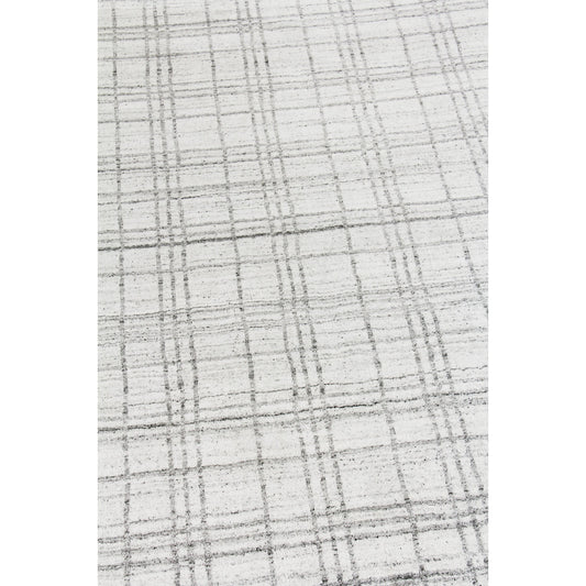 Fairbanks Rug - White, Gray by Exquisite Rugs in white/gray. Made from unique in a unique style.