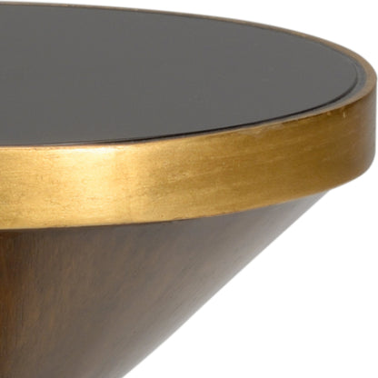 N Y Drink Table by Chelsea House. Made from glass in a modern style.