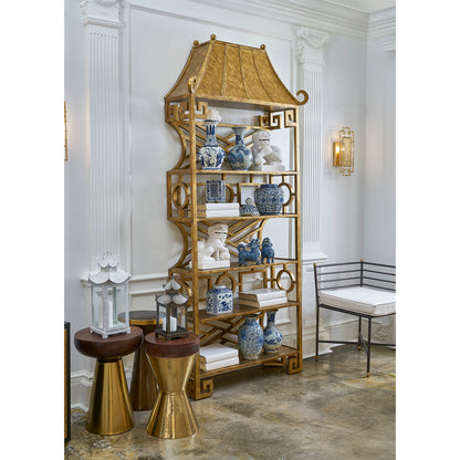 N Y Drink Table by Chelsea House. Made from glass in a modern style.