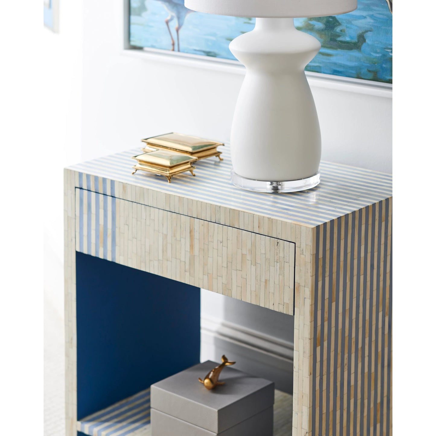 006 SR-382320 | Lifestyle | Classic Brass Box by Chelsea House in polished brass. Made from metal in a traditional style.