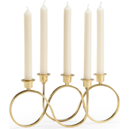Windsor Candlestick by Chelsea House. Made from metal in a modern style.