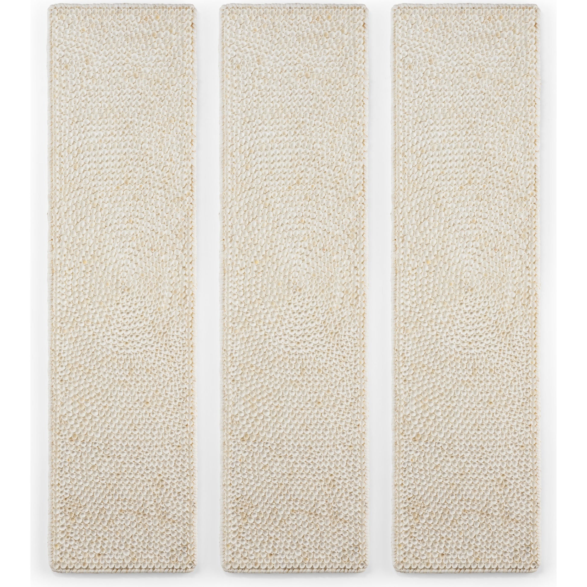Shell Panels by Chelsea House in natural clamrose. Made from shell in a coastal style.
