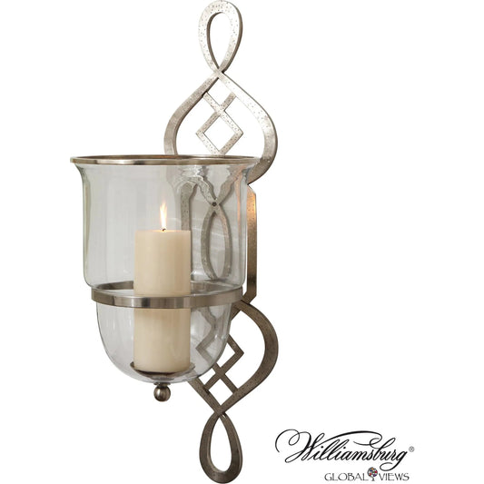 Grand Fret Hurricane by Global Views. Made from iron, glass in a transitional style.