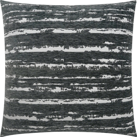 Cruz Pillow by DV Kap Home in charcoal. Made from 100% polyester in a modern style.