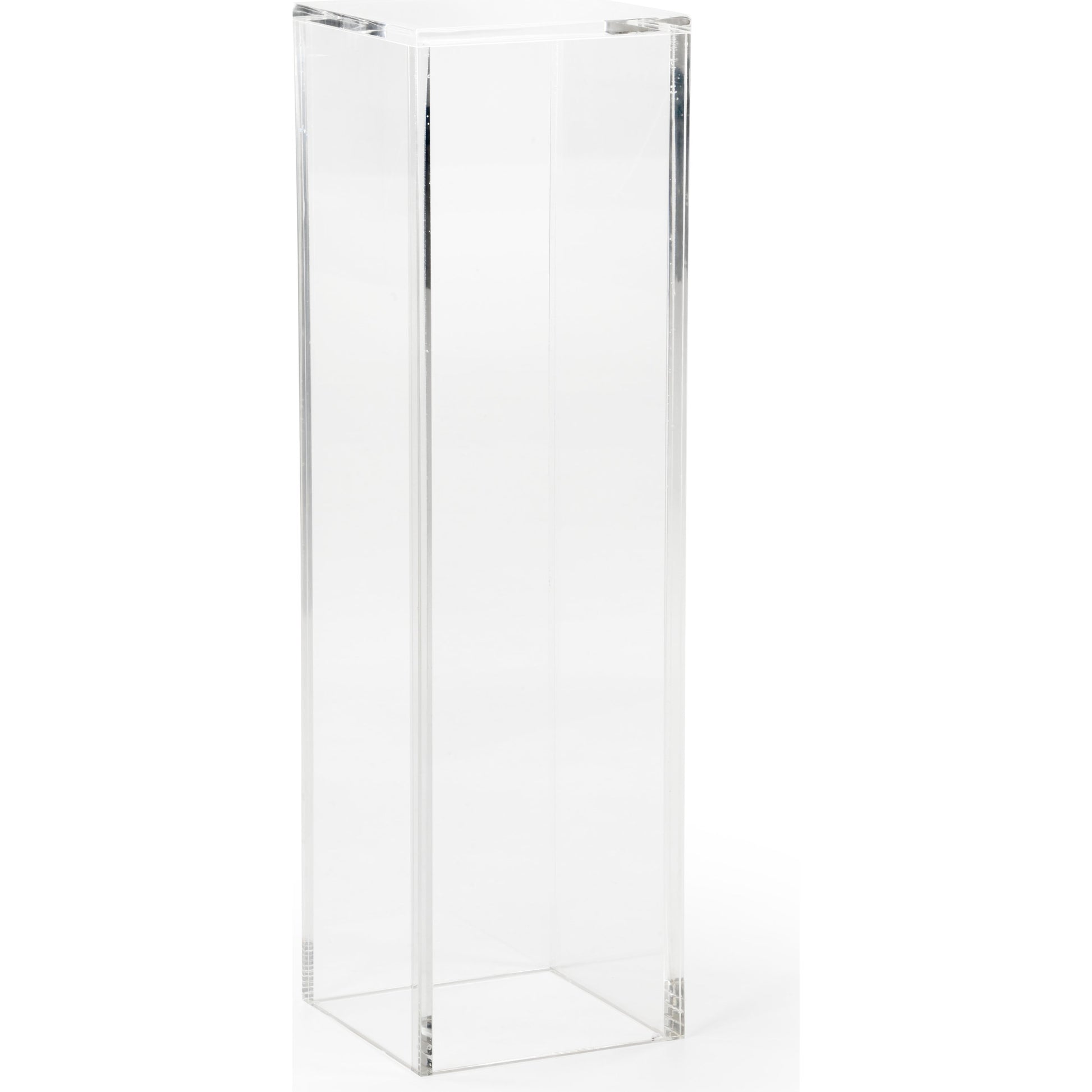 Acrylic Pedestal by Chelsea House in clear. Made from acrylic in a modern style.