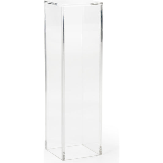 Acrylic Pedestal by Chelsea House in clear. Made from acrylic in a modern style.