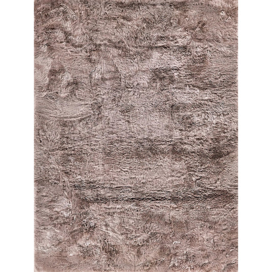 Sheepskin 3844 Rug by Exquisite Rugs in mushroom. Made from new zealand sheepskin in a unique style.