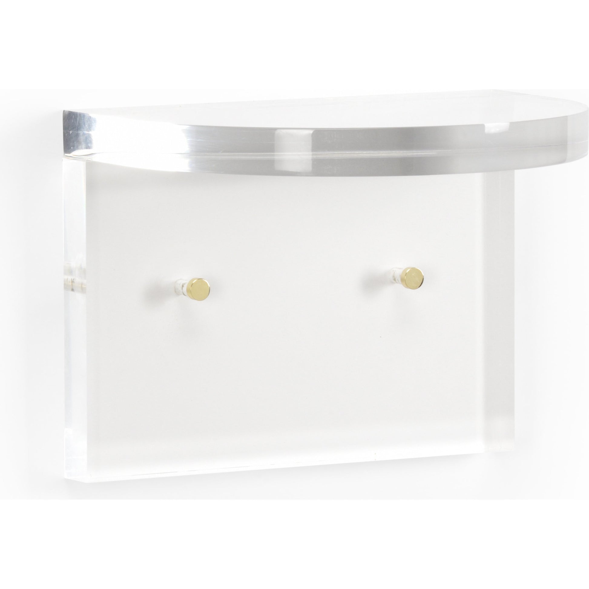 London Bracket by Chelsea House in clear. Made from acrylic in a modern style.