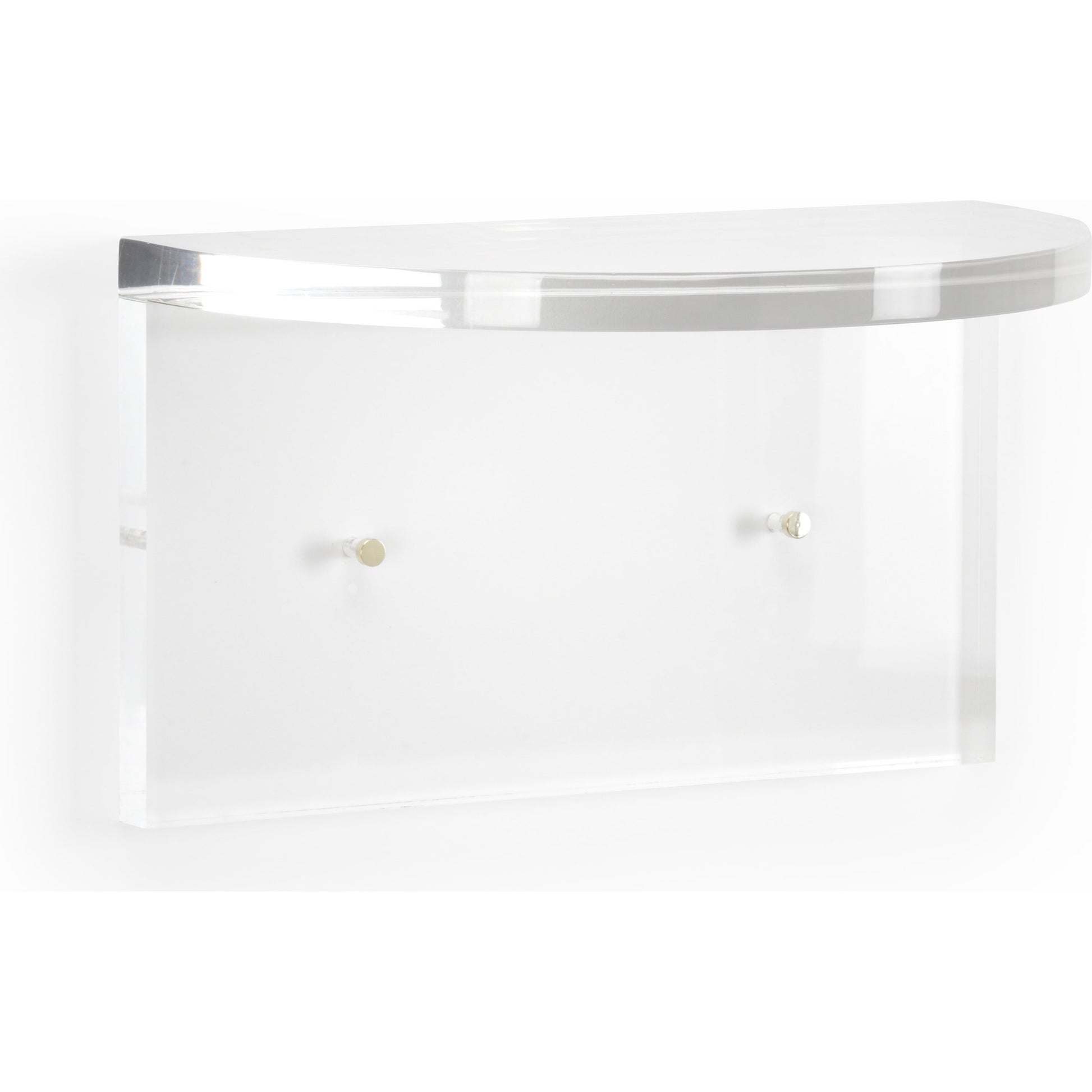 London Bracket by Chelsea House in clear. Made from acrylic in a modern style.