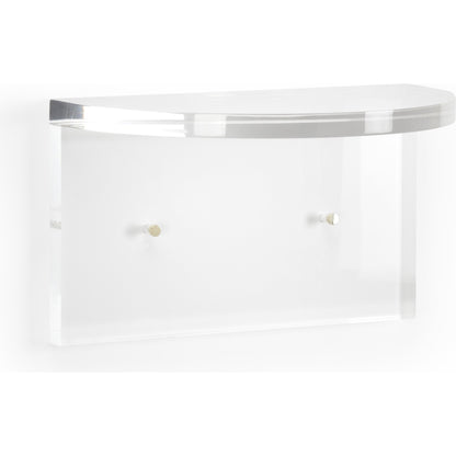 London Bracket by Chelsea House in clear. Made from acrylic in a modern style.