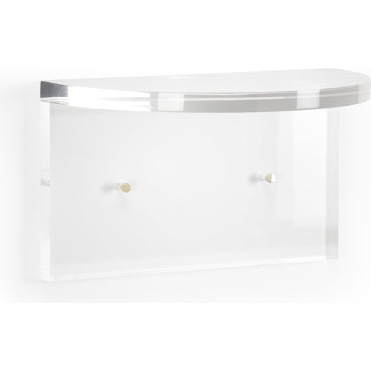 London Bracket by Chelsea House in clear. Made from acrylic in a modern style.