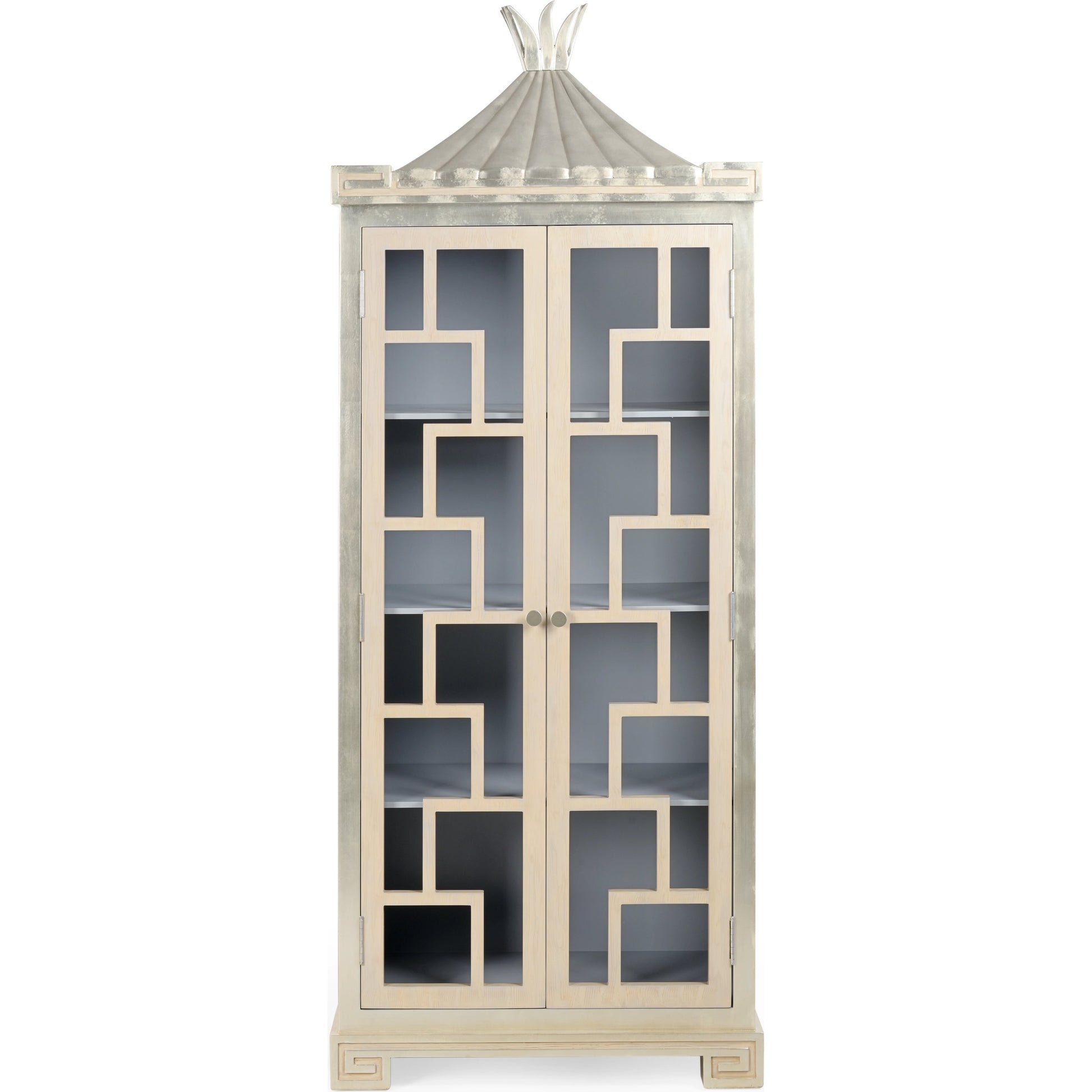 Palm Beach Cabinet by Chelsea House in limed oak. Made from wood in a eclectic & global style.