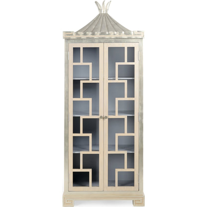 Palm Beach Cabinet by Chelsea House in limed oak. Made from wood in a eclectic & global style.