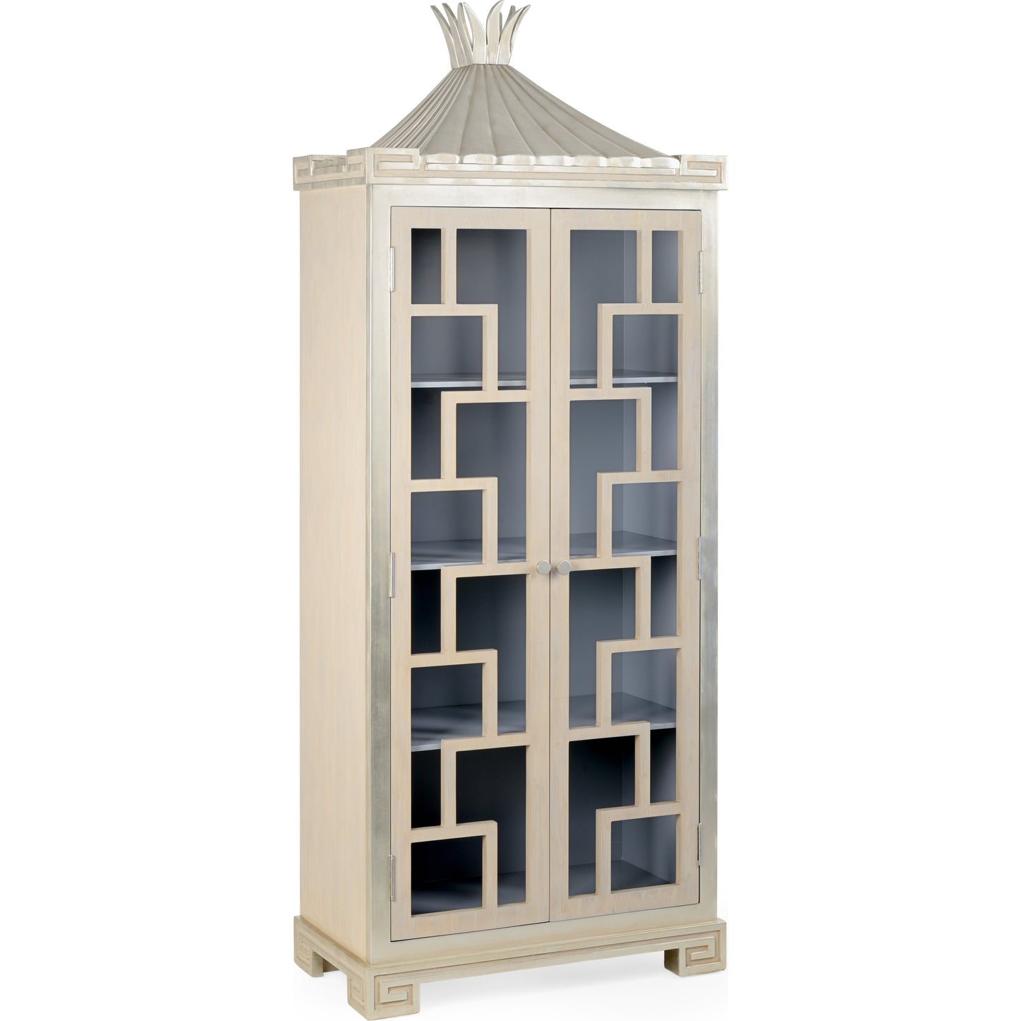 001 SR-782563 | Primary Silo | Palm Beach Cabinet by Chelsea House in limed oak. Made from wood in a eclectic & global style.